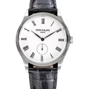 【Super Clone】Replica Patek Philippe Calatrava 5119G 001 39MM White Gold Watch