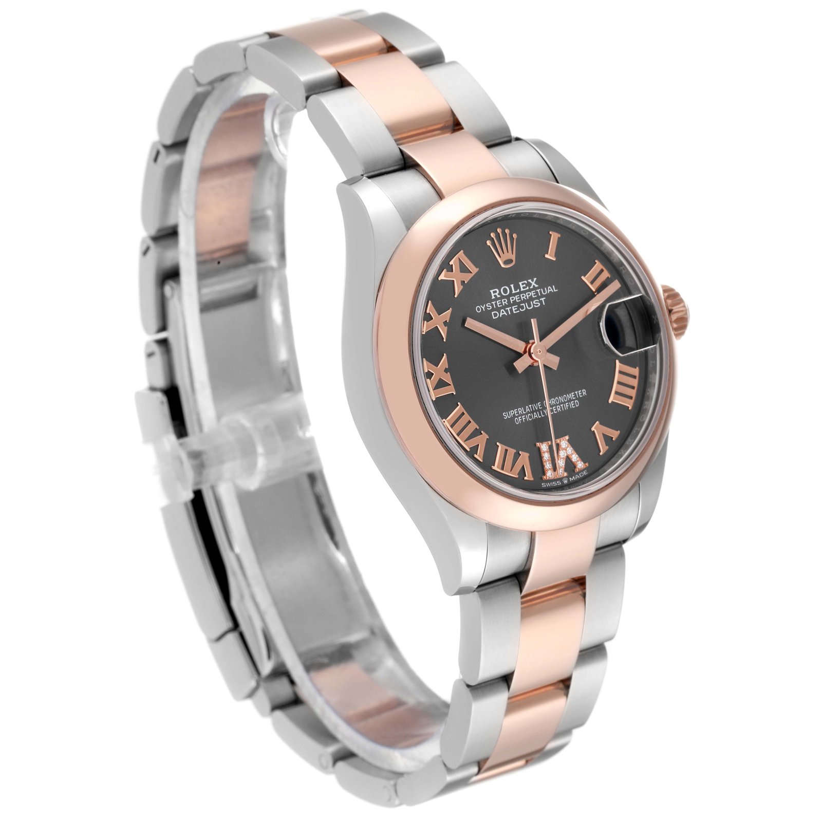 RLX Datejust m278241-0029/0030 Slate 31mm Dial Oyster Bracelet Watch - Image 4