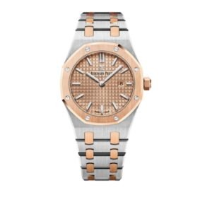 ćSuper ClonećAudemars Piguet Royal Oak Quartz Rose dial, 33mm, Rose gold, 67650SR.OO.1261SR.01