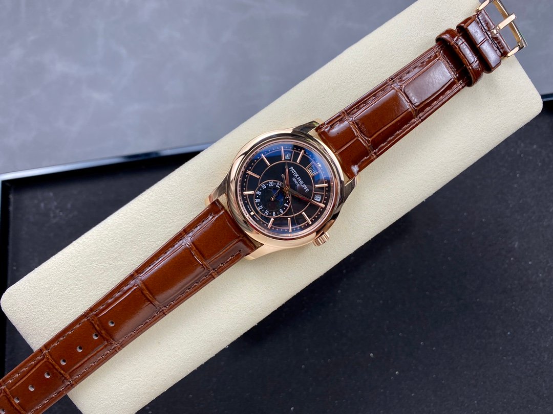 【Super Clone】Replica Patek Philippe Complications Rose Gold 5205R 011 40mm Mens Watch - Image 6