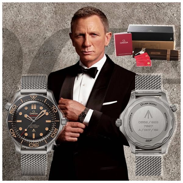 【Super Clone】Omega 210.90.42.20.01.001 Seamaster Diver Co-Axial-Master ‘’007’’- New - Image 2