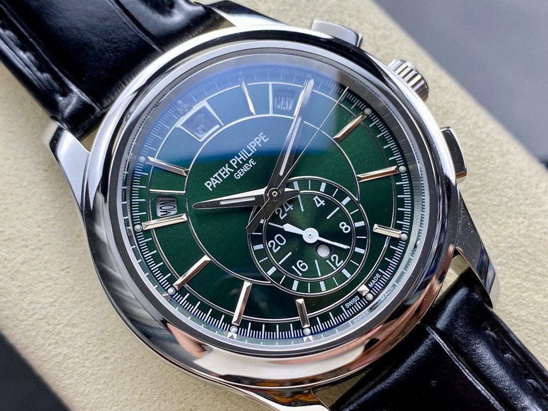 【Super Clone】Patek Phillippe Complications Platinum Limited Edition Annual Calendar 5905P 014 - Image 5