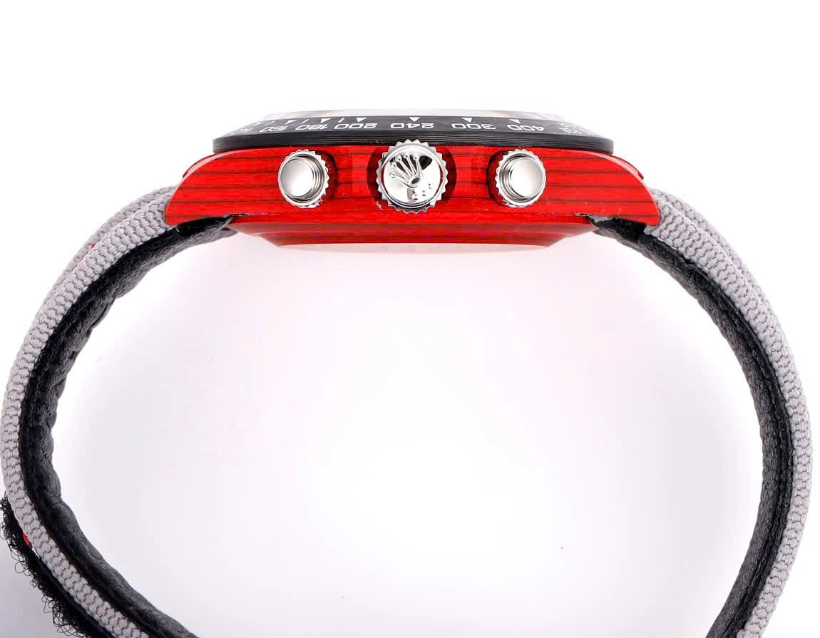 【Super Clone】Rolex Daytona DIW Carbon AVIA Red 40mm Replica 1:1 – Top Quality Version - Image 6