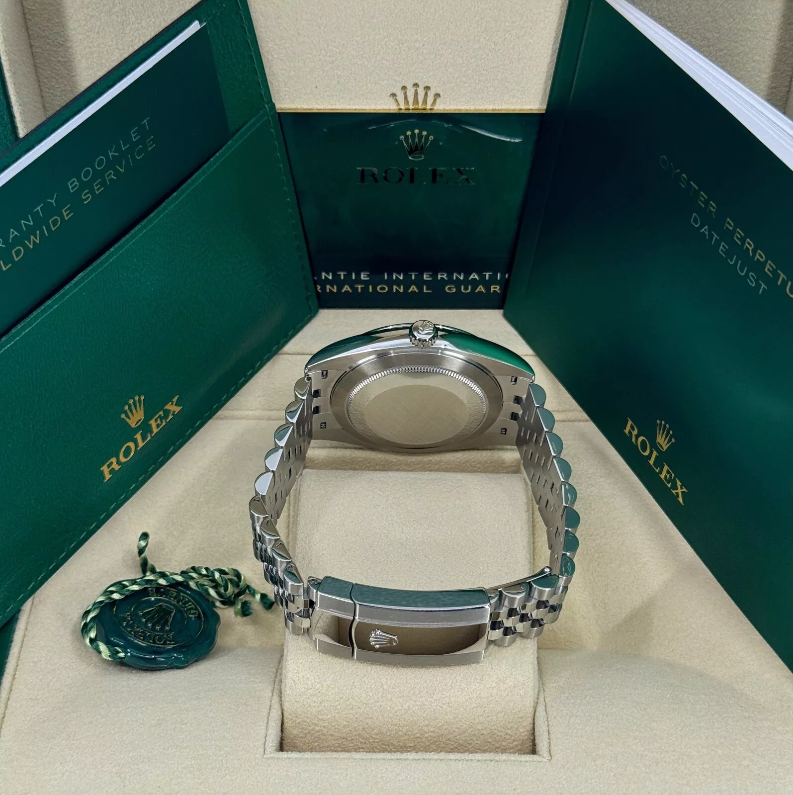 RLX Datejust 41mm 126300 Black Index Oyster 41mm Stainless Steel Watch - Image 11