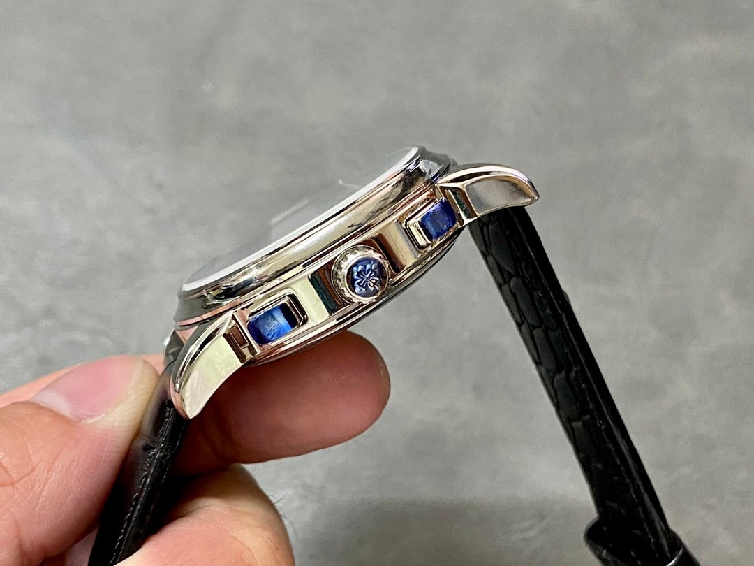 【Super Clone】Patek Philippe Perpetual Calendar Chronograph Grand Complications 5970P 001 - Image 6