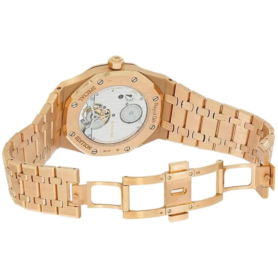 【Super Clone】Audemars piguet Royal Oak Selfwinding Rose Gold Tourbillon 41MM Watch - Image 4