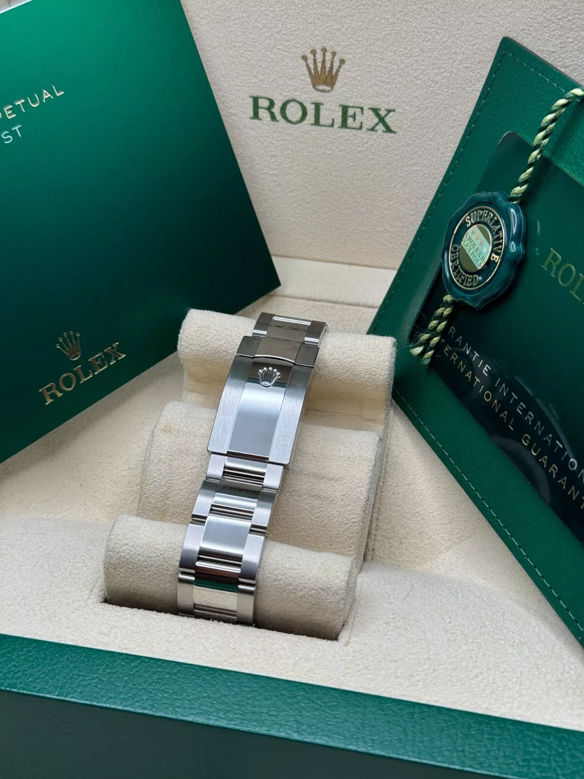 RLX Datejust 41mm 126334 Mint Green Fluted Motif Dial Oyster Bracelet - Image 10