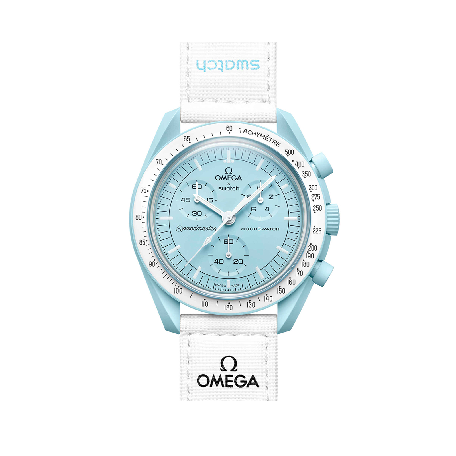 【Super Clone】Swatch x Omega SO33L100 Bioceramic Moonswatch Mission to Uranus