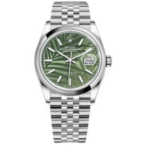 RLX  Datejust 36mm 126200 Green Dial Watch