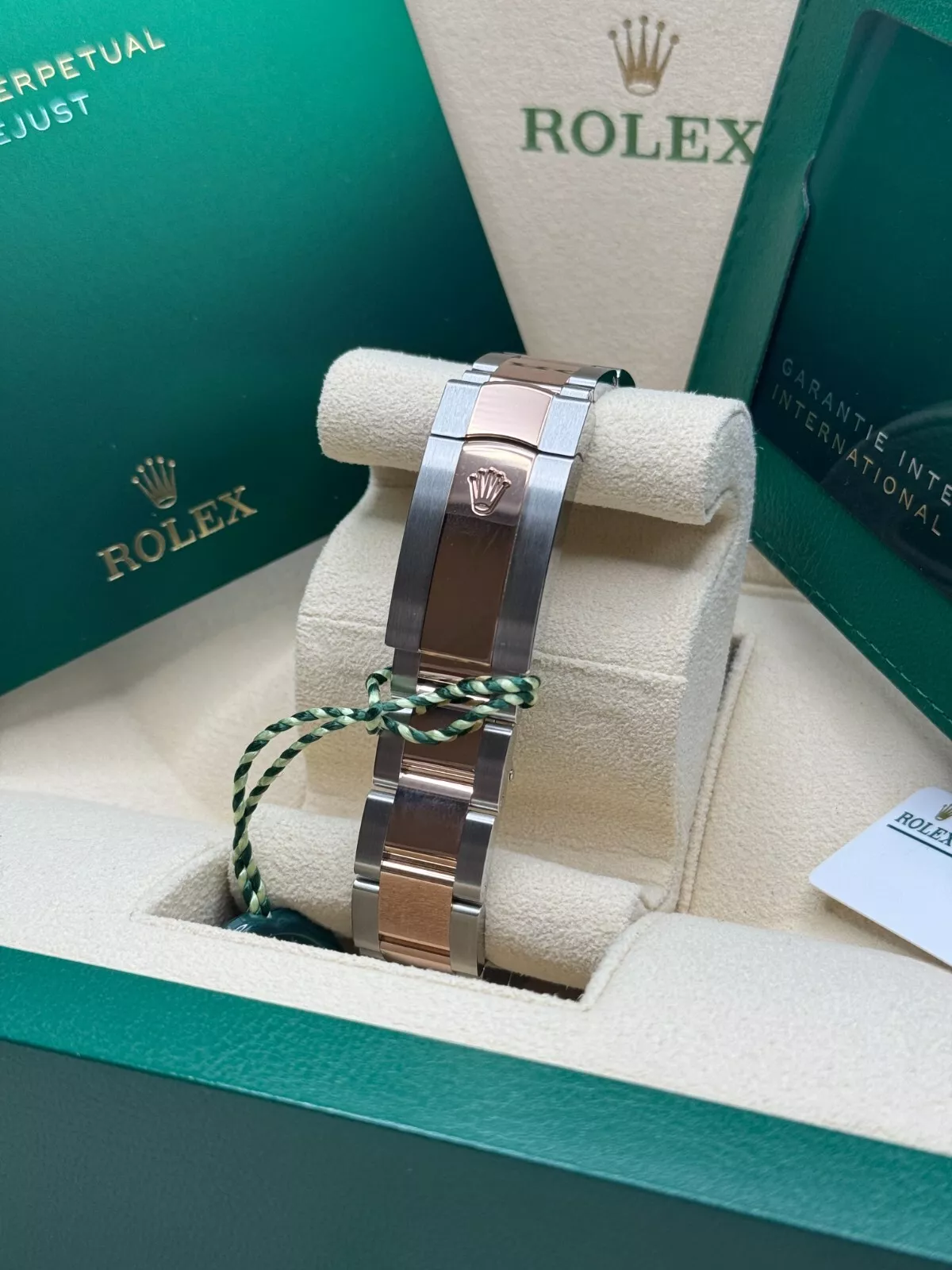 RLX Datejust 41mm 126301 Sundust Slate Roman Dial Oyster Bracelet - Image 8