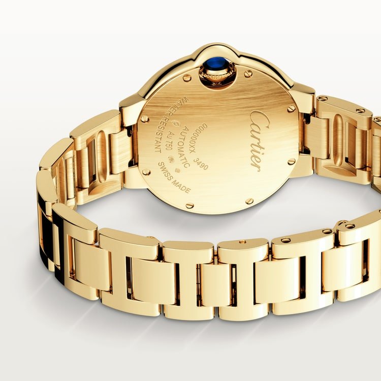 【Super Clone】BALLON BLEU Diamond Yellow Gold 33mm - Image 6