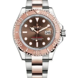 【Super Clone】Rolex Yacht Master II 116621 Chocolate Dial Rose Gold 40mm Mens Replica Watch