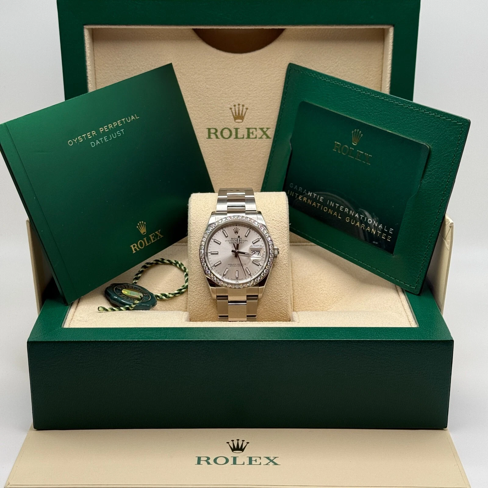 RLX Datejust 36mm 126284 Silver Dial Watch - Image 10