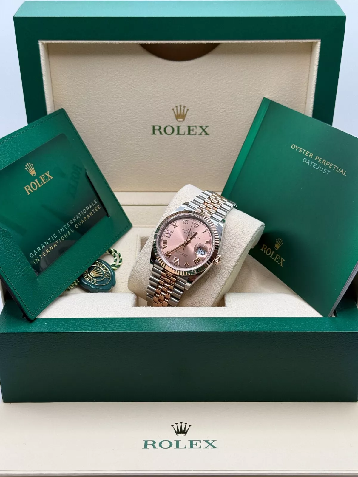 RLX Datejust 36mm 126231 Rose Dial Oyster Bracelet - Image 10