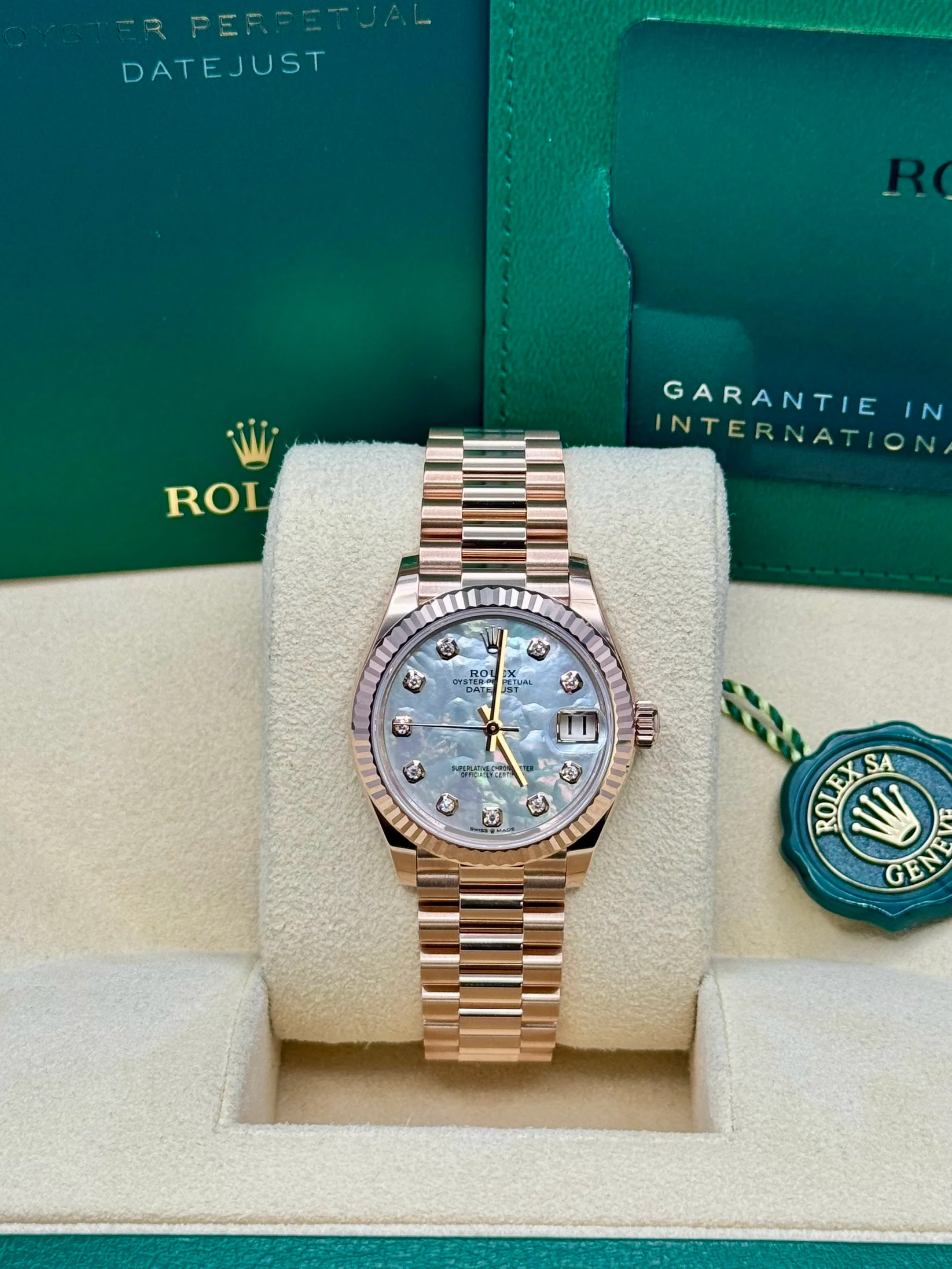 RLX Datejust m278275-0009 Mother-of-Pearl 31mm Dial - Image 8