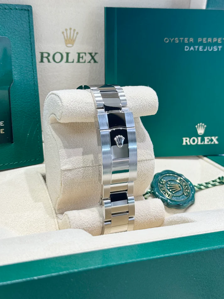 RLX Datejust 36mm 126234 White Roman Dial Oyster Stainless Steel Mens - Image 11