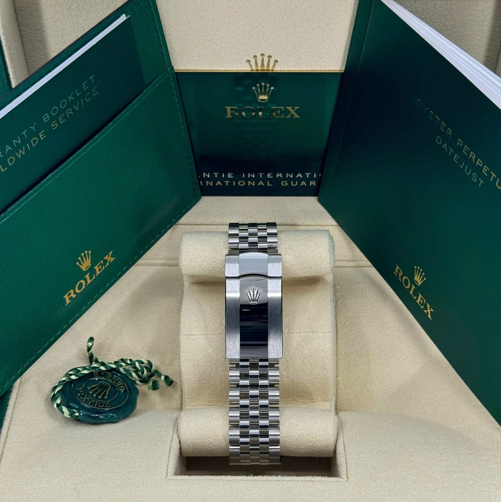 RLX Datejust 41mm 126300 Black Index Oyster 41mm Stainless Steel Watch - Image 10