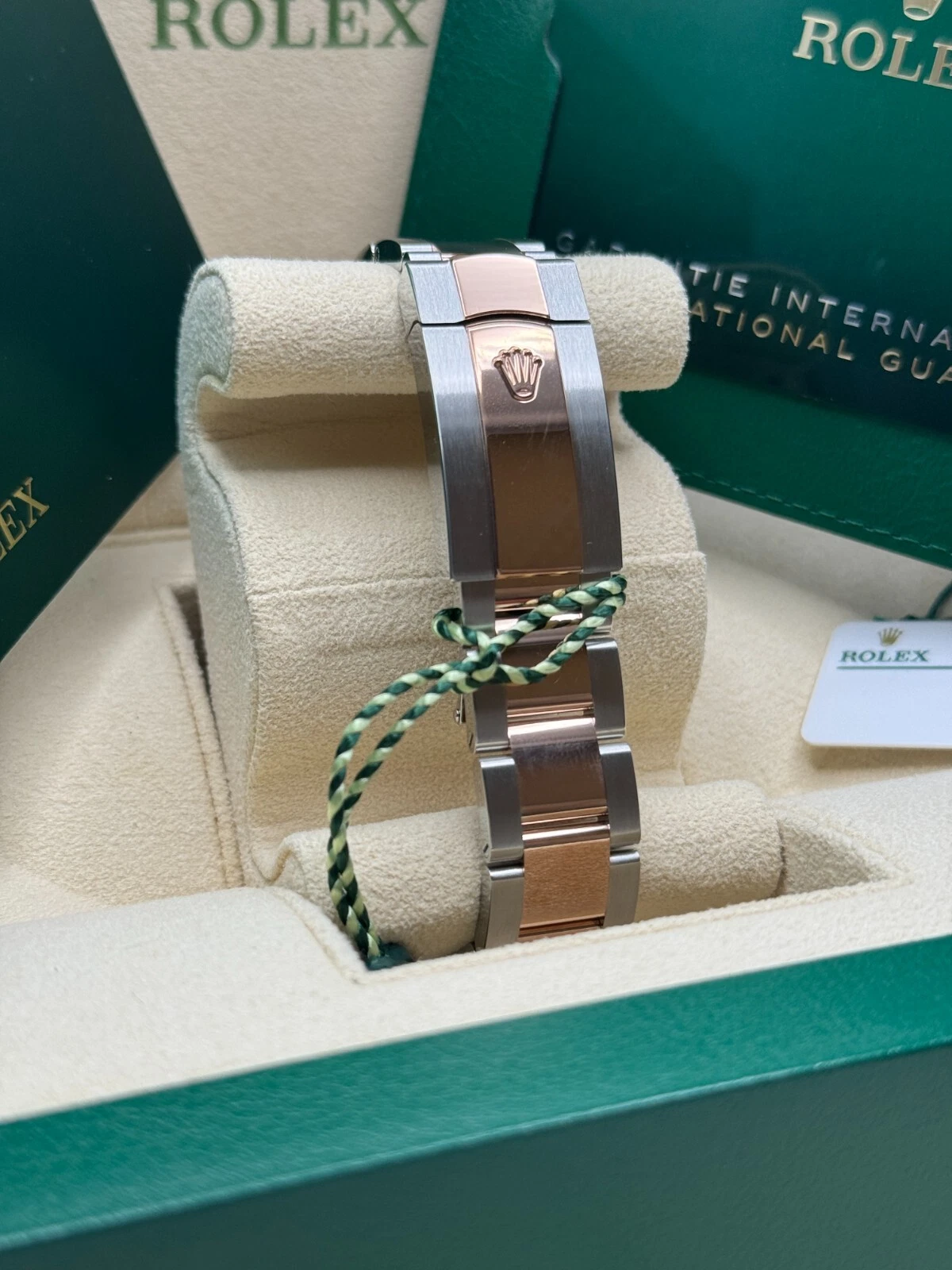 RLX Datejust 41mm 126301 Sundust Slate Roman Dial Oyster Bracelet - Image 9