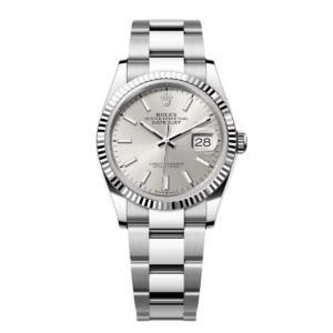 RLX  Datejust 36mm 126234 Silver Index Dial Oyster Stainless Steel