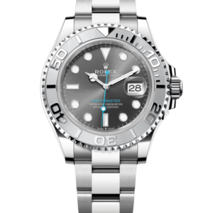 【Super Clone】Rolex Yacht-Master 126622 Platinum Bezel Dark Rhodium Grey Dial 40MM Mens Replica Watch