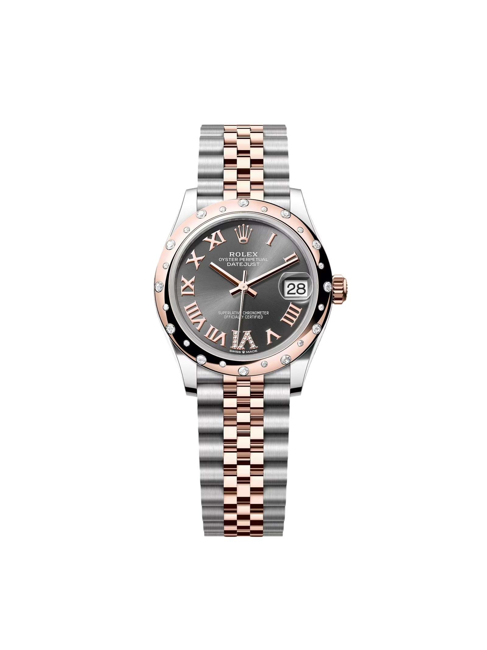 RLX Datejust m278341-0029/0030 Slate Dial 31mm Dial Oyster Bracelet