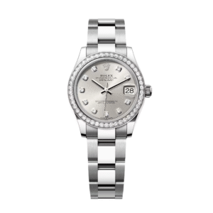 RLX Datejust m278384RBR-0033/0034 Silver 31mm Dial Oyster Watch