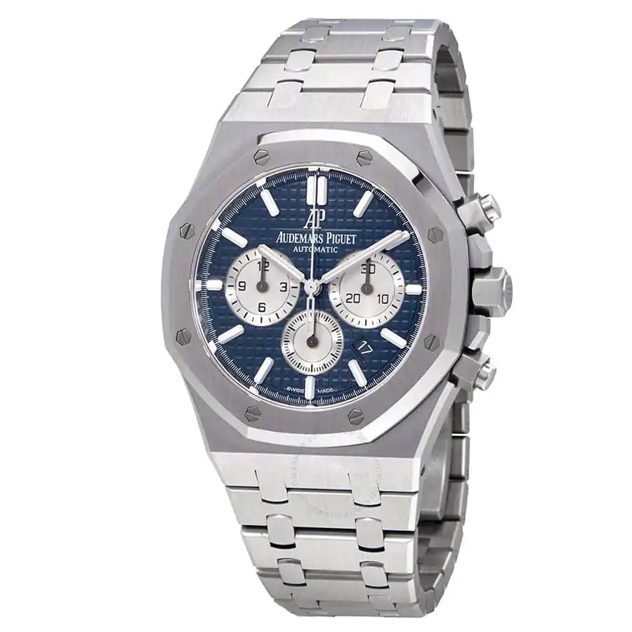 【Super Clone】Audemars Piguet Royal Oak 41mm Blue Dial Stainless Steel Bracelet Men's Watch - Image 2