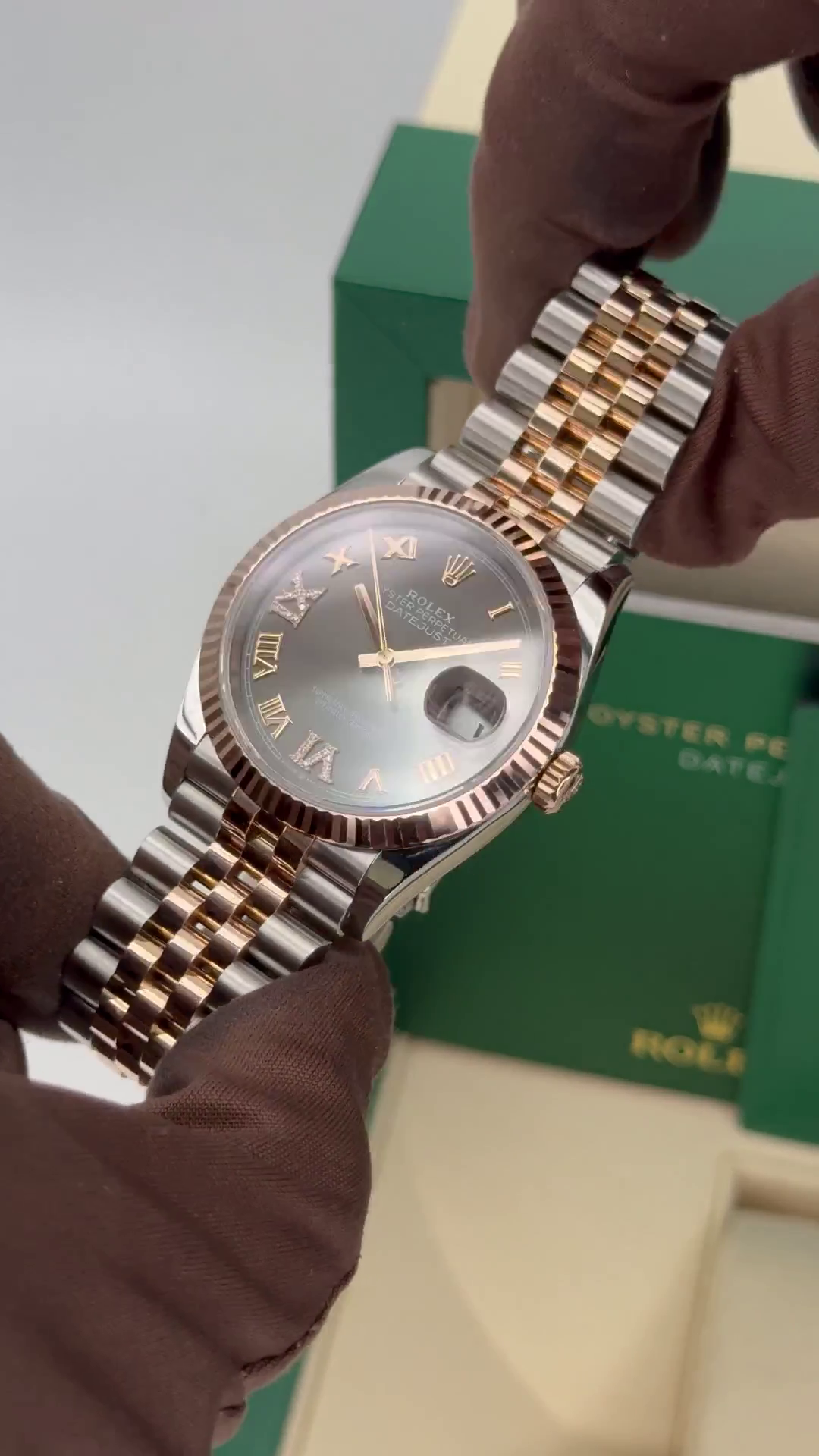 RLX Datejust 36mm 126231 Slate Dial Jubilee Bracelet - Image 11