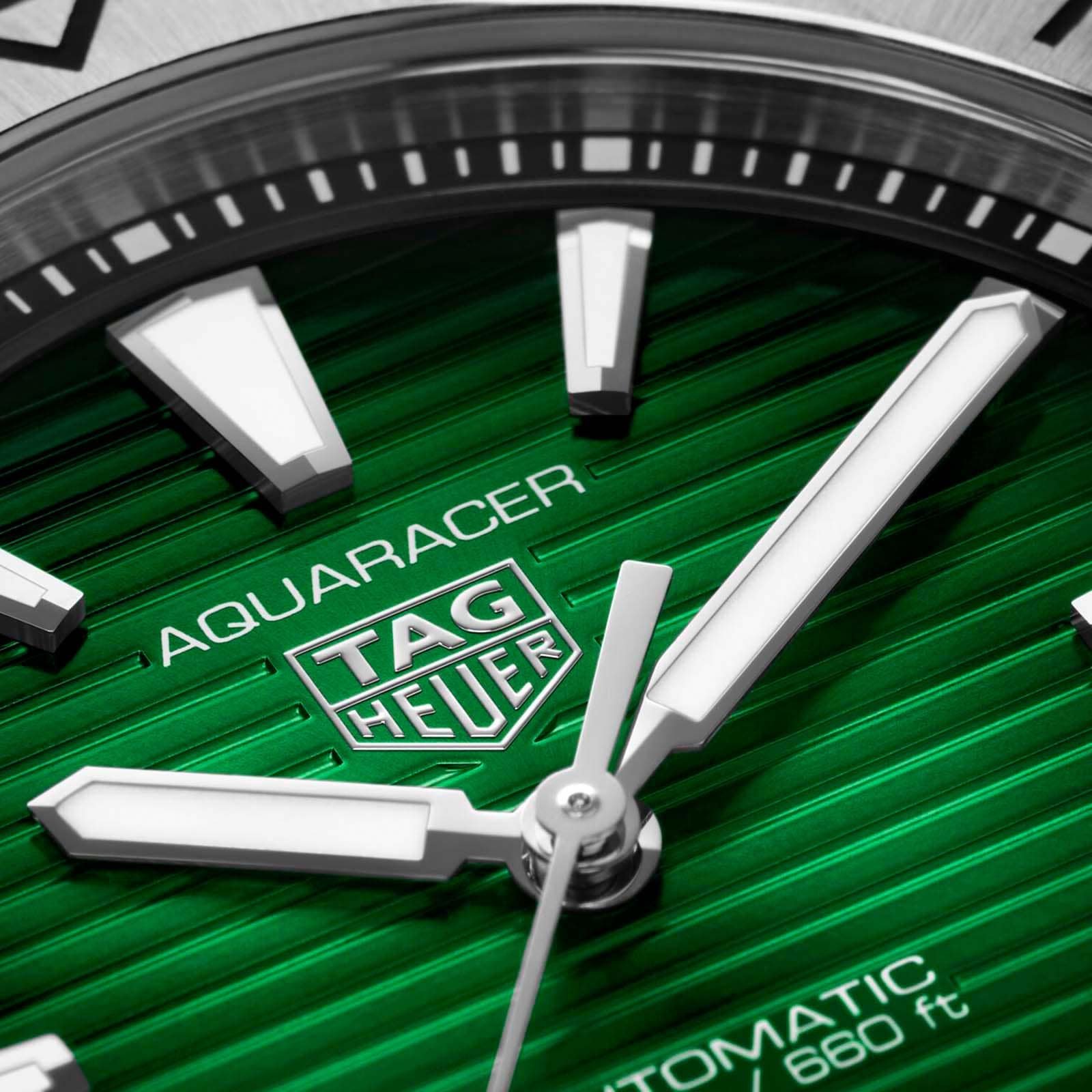 【Super Clone】TAG Heuer Aquaracer Professional 200 40mm Mens Watch Green WBP2115.BA0627 - Image 4