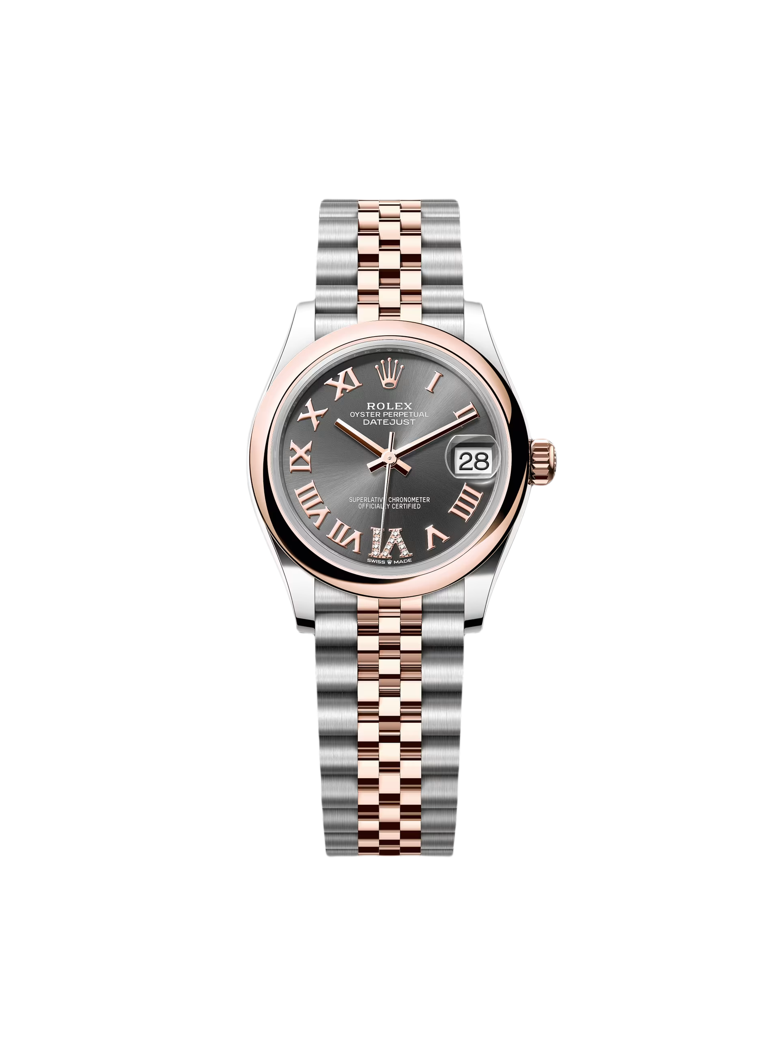 RLX Datejust m278241-0029/0030 Slate 31mm Dial Oyster Bracelet Watch - Image 2