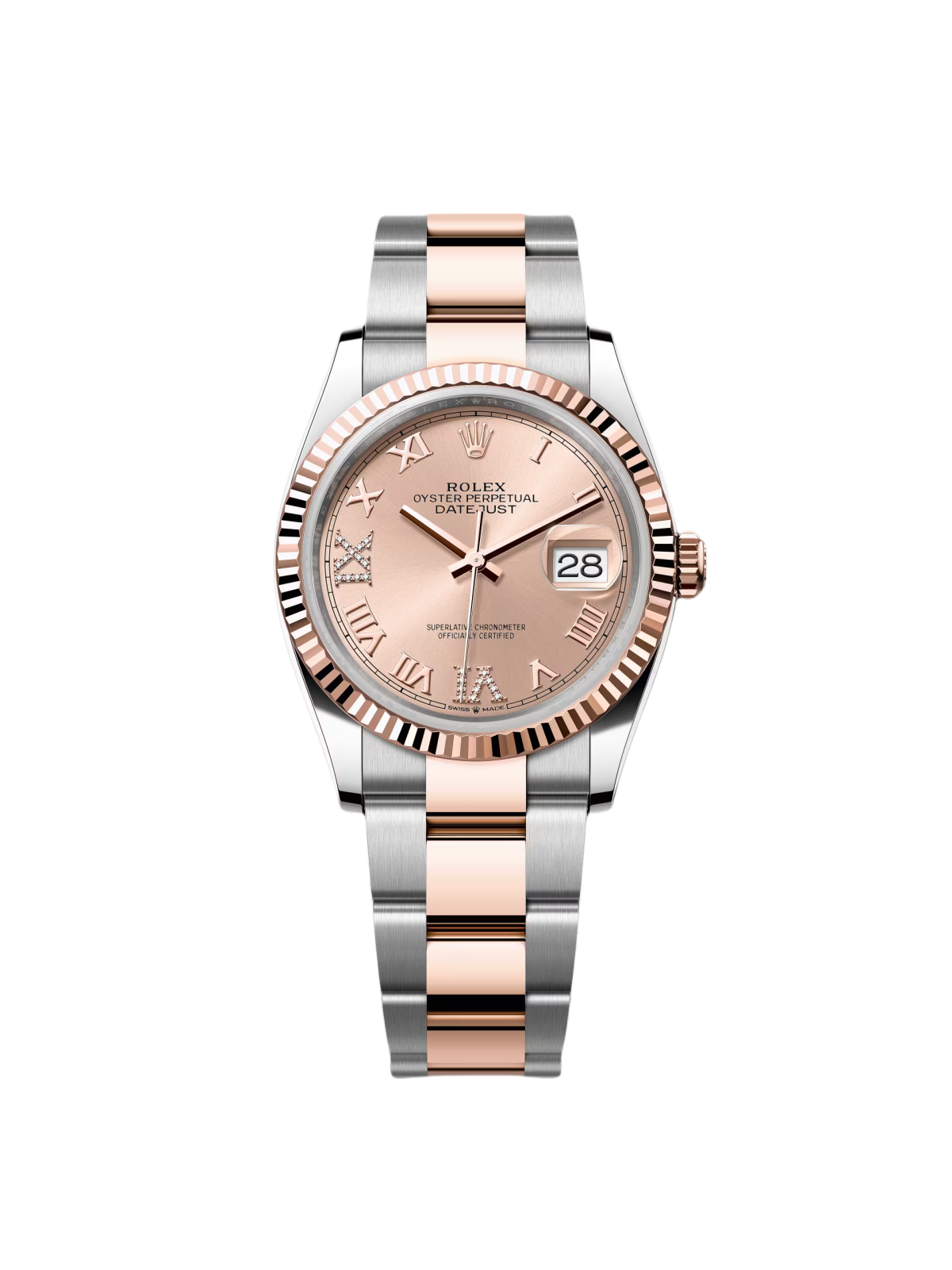 RLX Datejust 36mm 126231 Rose Dial Oyster Bracelet - Image 2