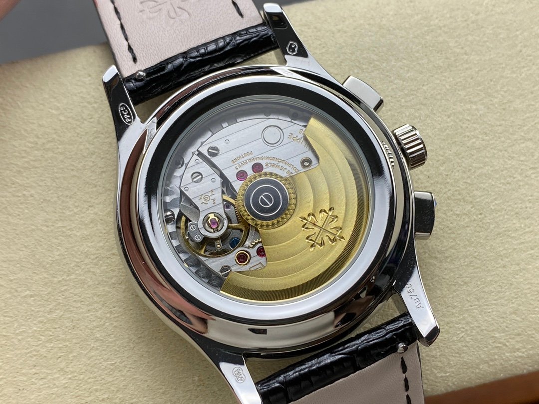 【Super Clone】Patek Phillippe Complications Platinum Limited Edition Annual Calendar 5905P 014 - Image 9