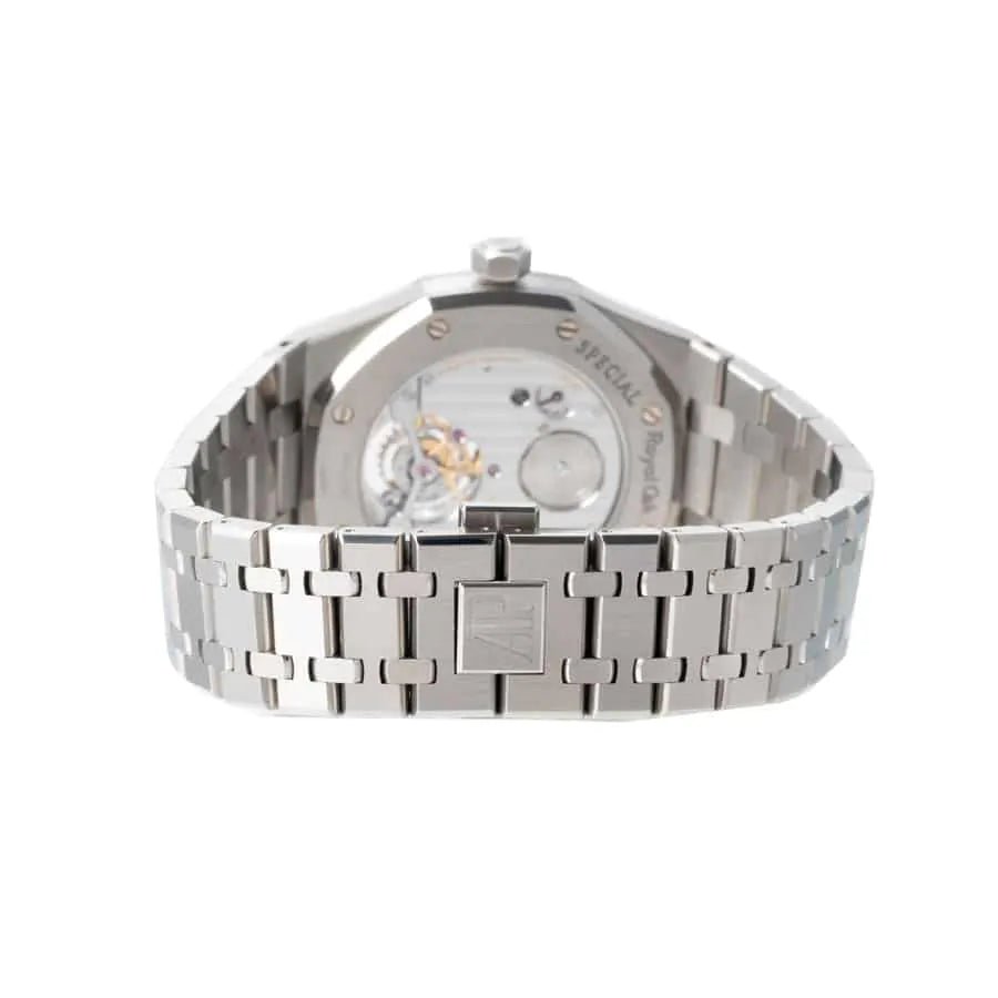 【Super Clone】Audemars piguet Royal Oak Selfwinding Tourbillon 41MM Blue Dial Watch - Image 3