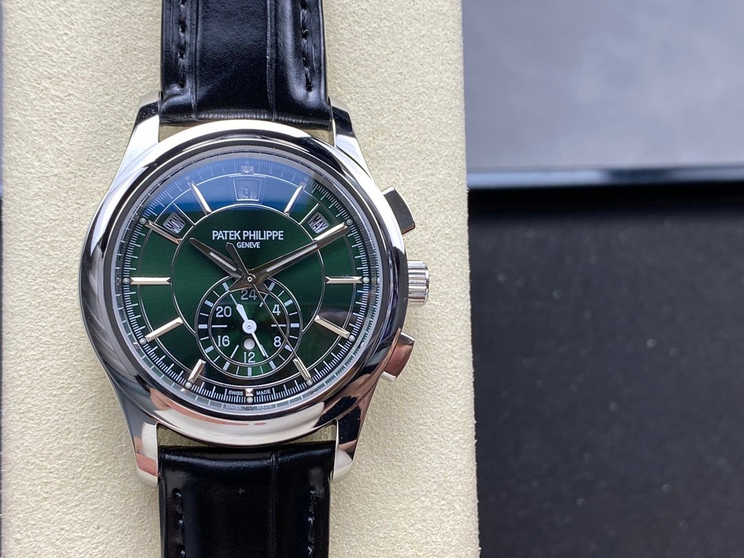 【Super Clone】Patek Phillippe Complications Platinum Limited Edition Annual Calendar 5905P 014 - Image 3