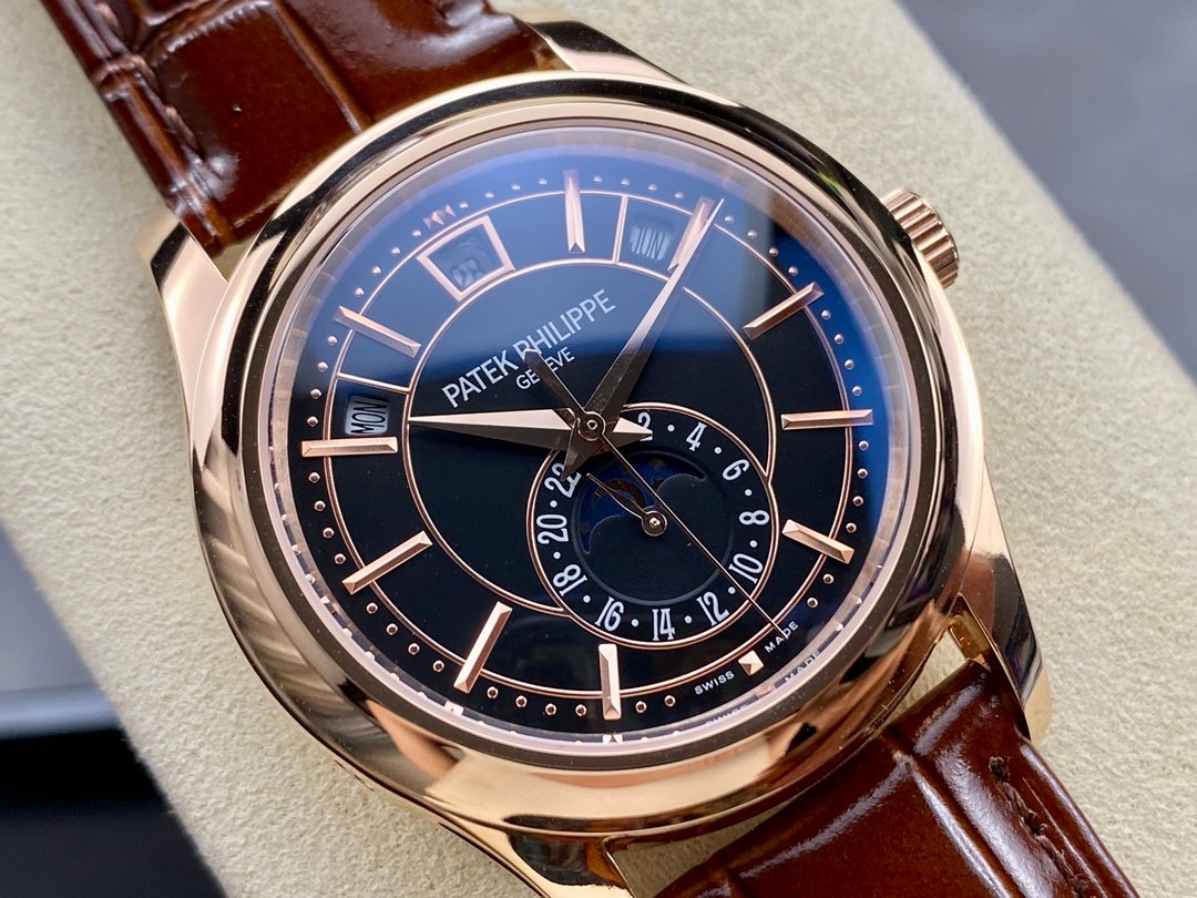 【Super Clone】Replica Patek Philippe Complications Rose Gold 5205R 011 40mm Mens Watch - Image 5