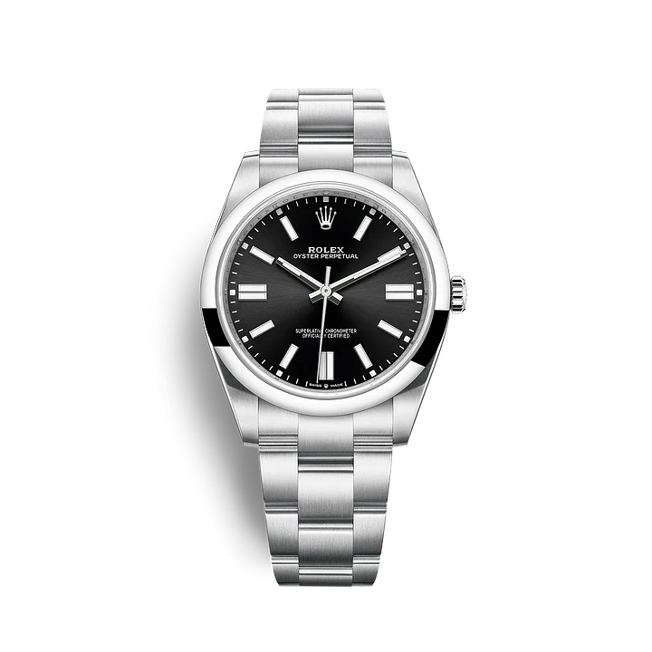 【Super Clone】R 124300 Oyster-Perpetual Bright Black - New