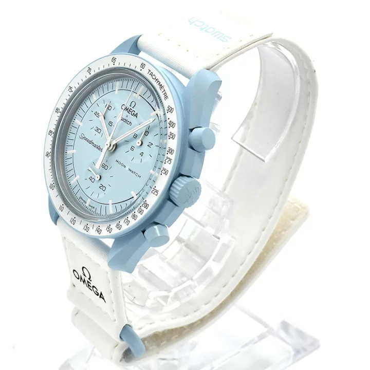 【Super Clone】Swatch x Omega SO33L100 Bioceramic Moonswatch Mission to Uranus - Image 4