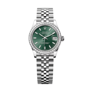 RLX Datejust m278384RBR-0021/0022 Mint Green 31mm Dial Oyster Watch