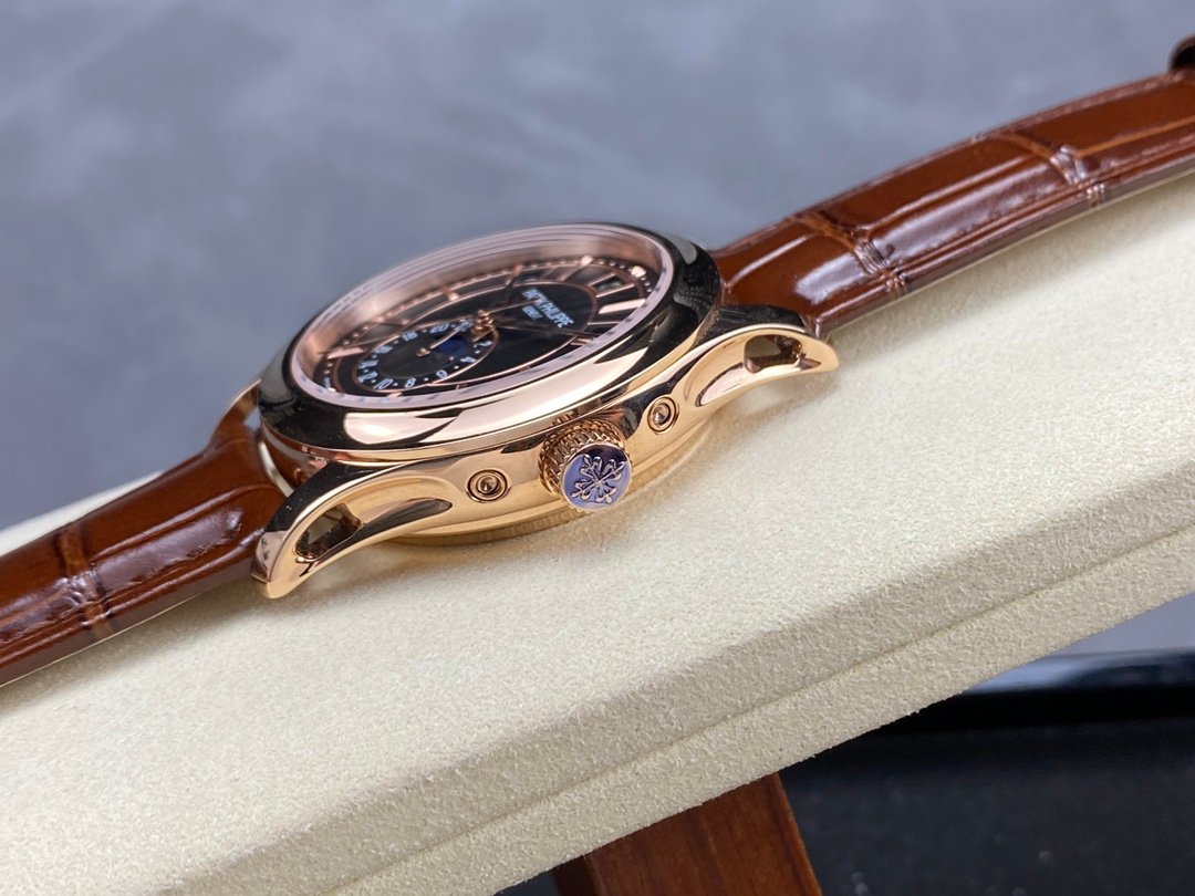 【Super Clone】Replica Patek Philippe Complications Rose Gold 5205R 011 40mm Mens Watch - Image 8