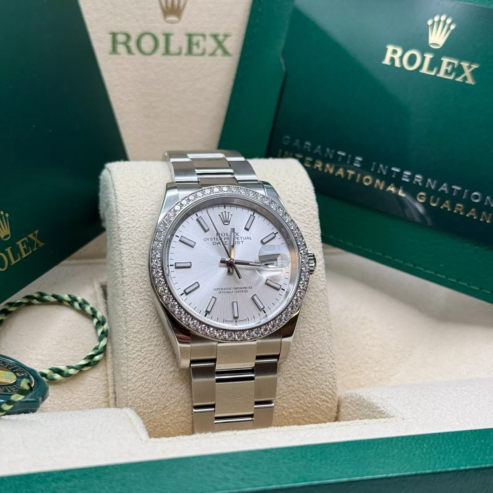 RLX Datejust 36mm 126284 Silver Dial Watch - Image 4