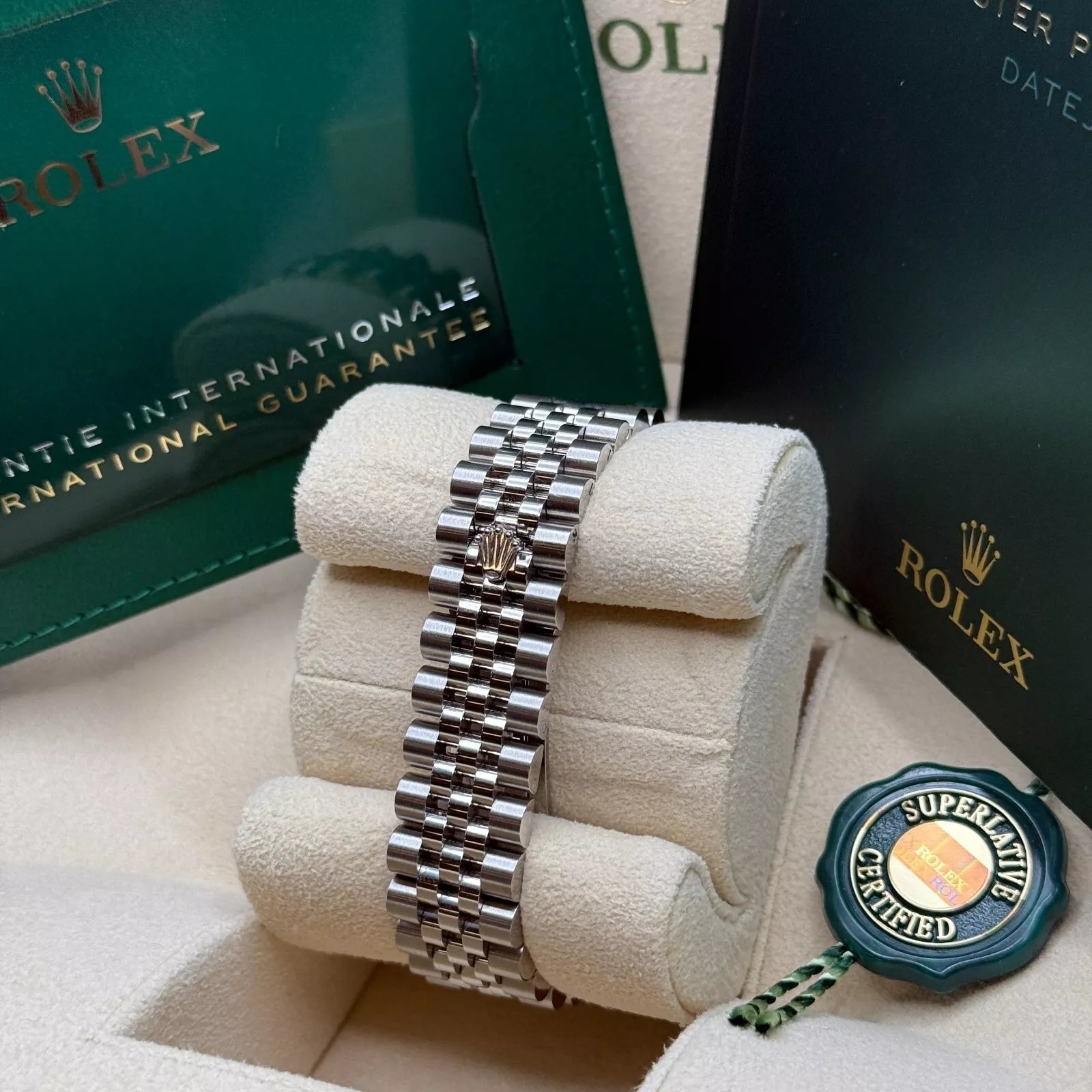 RLX Datejust m278274-0007/0008 Dark Grey 31mm Dial Oyster Watch - Image 7