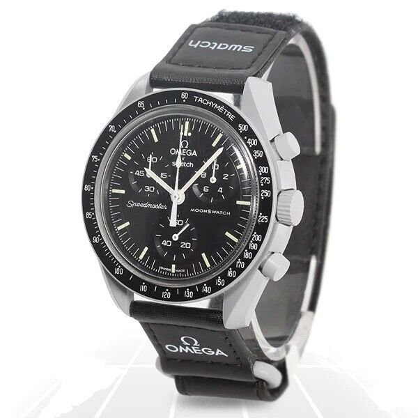 【Super Clone】Swatch x Omega SO33M100 Bioceramic Moonswatch Mission to the Moon - Image 4