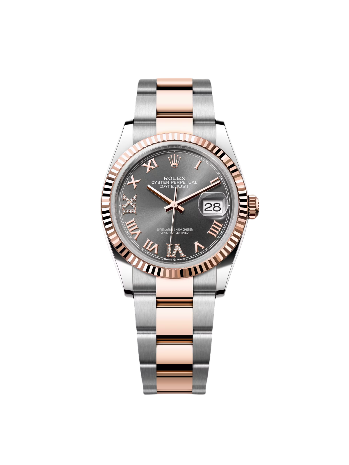 RLX Datejust 36mm 126231 Slate Dial Jubilee Bracelet - Image 2