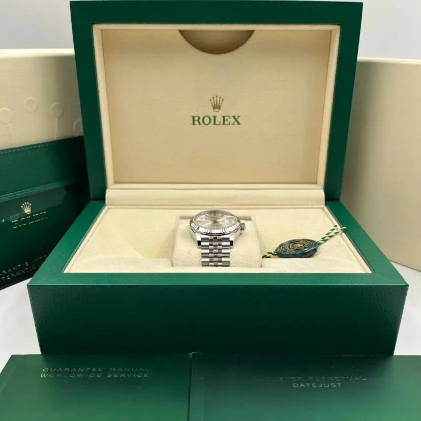 RLX Datejust m278274-0011/0012 Silver Dial 31mm Fluted Bezel Oyster Bracelet - Image 16