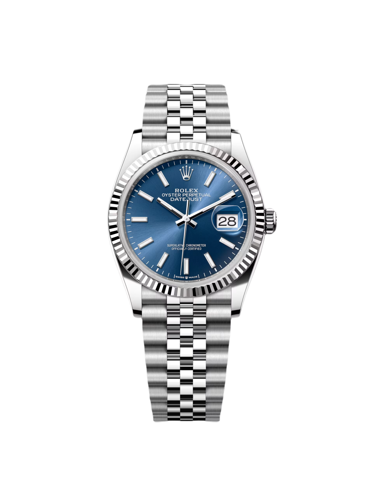 RLX Datejust 36mm 126234 Blue Index Dial 36mm Oyster Stainless Steel - Image 2