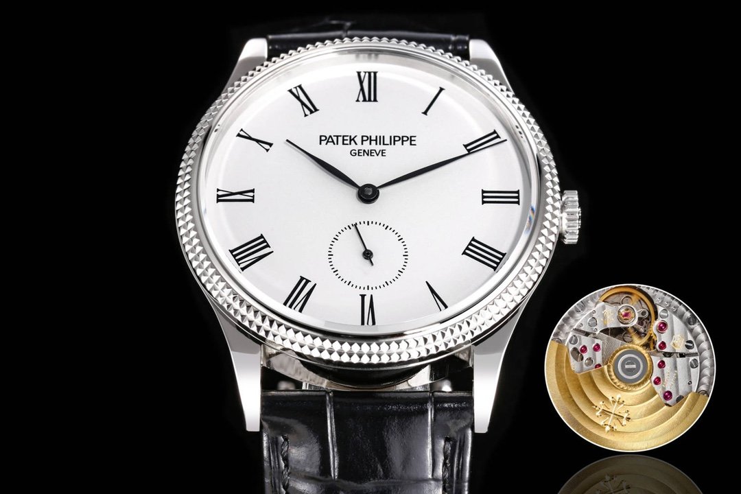 【Super Clone】Replica Patek Philippe Calatrava 5119G 001 39MM White Gold Watch - Image 2