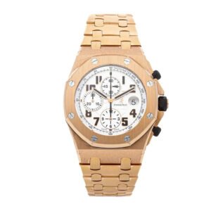 ćSuper ClonećAudemars Piguet Royal Oak Offshore Chronograph 42mm Rose Gold Watch