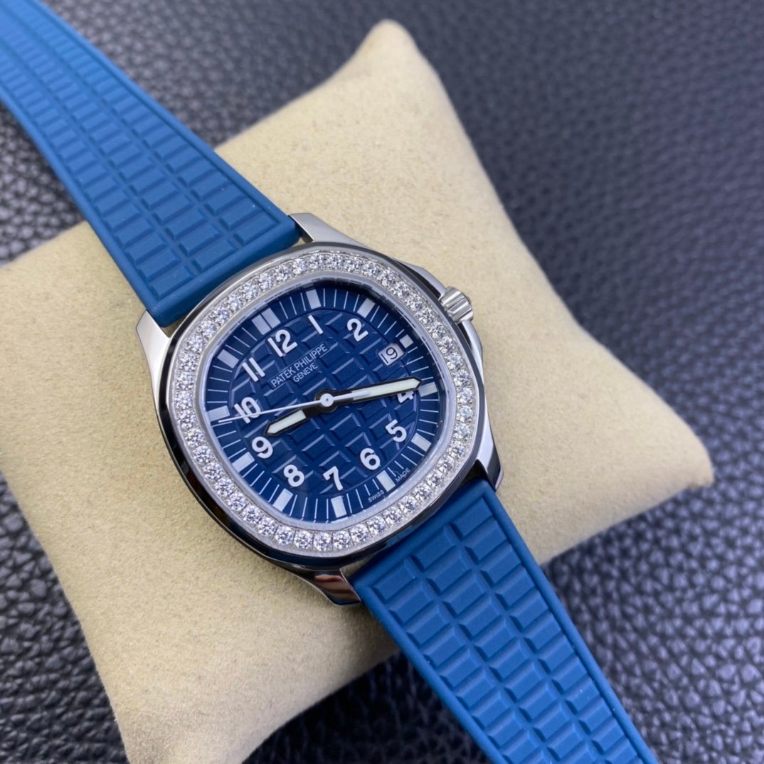 【Super Clone】Replica Patek Philippe Aquanaut Blue 5067A 022 Watch For Sale - Image 4