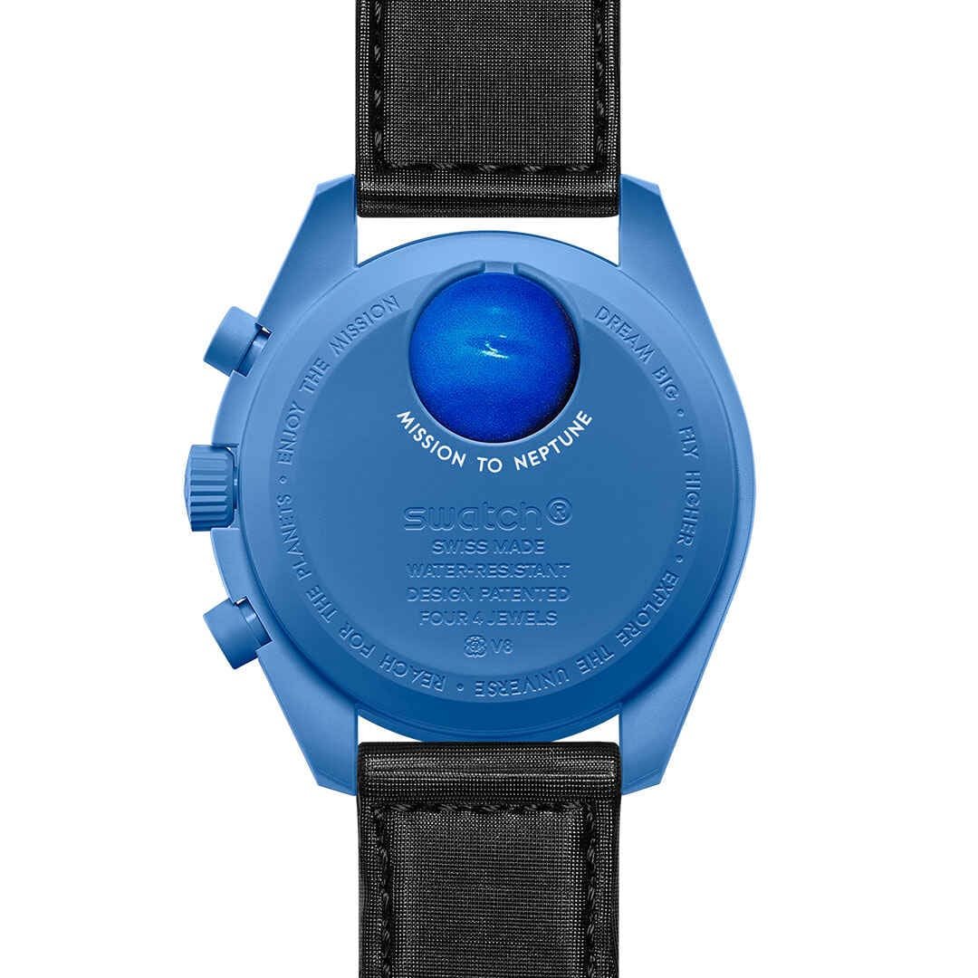 【Super Clone】Swatch x Omega SO33N100 Bioceramic Moonswatch Mission to Neptune - Image 3