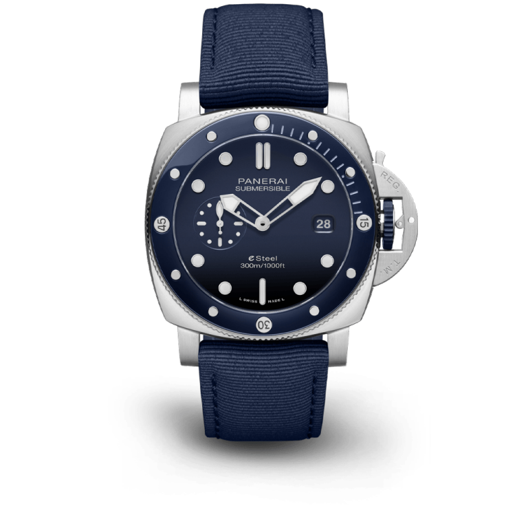 【Super Clone】Submersible Blue QuarantaQuattro ESteel™ Blu Profondo 44mm
